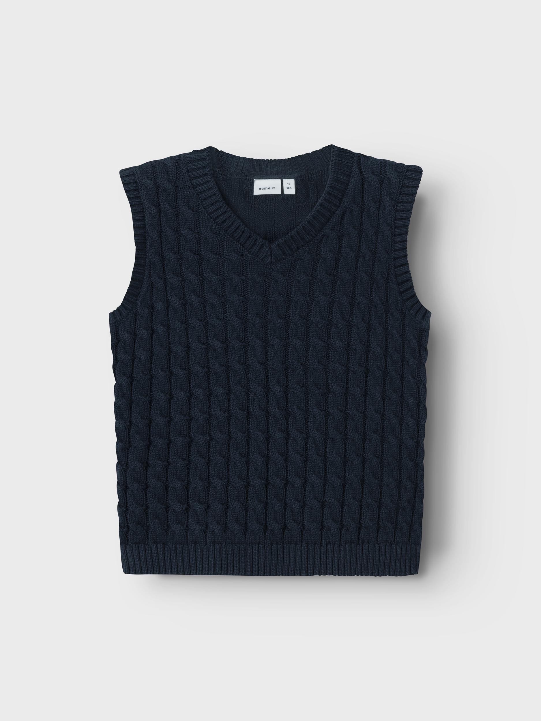 100% Cotone Gilet Lavorato A Maglia NAME IT Per Bimbo Senza