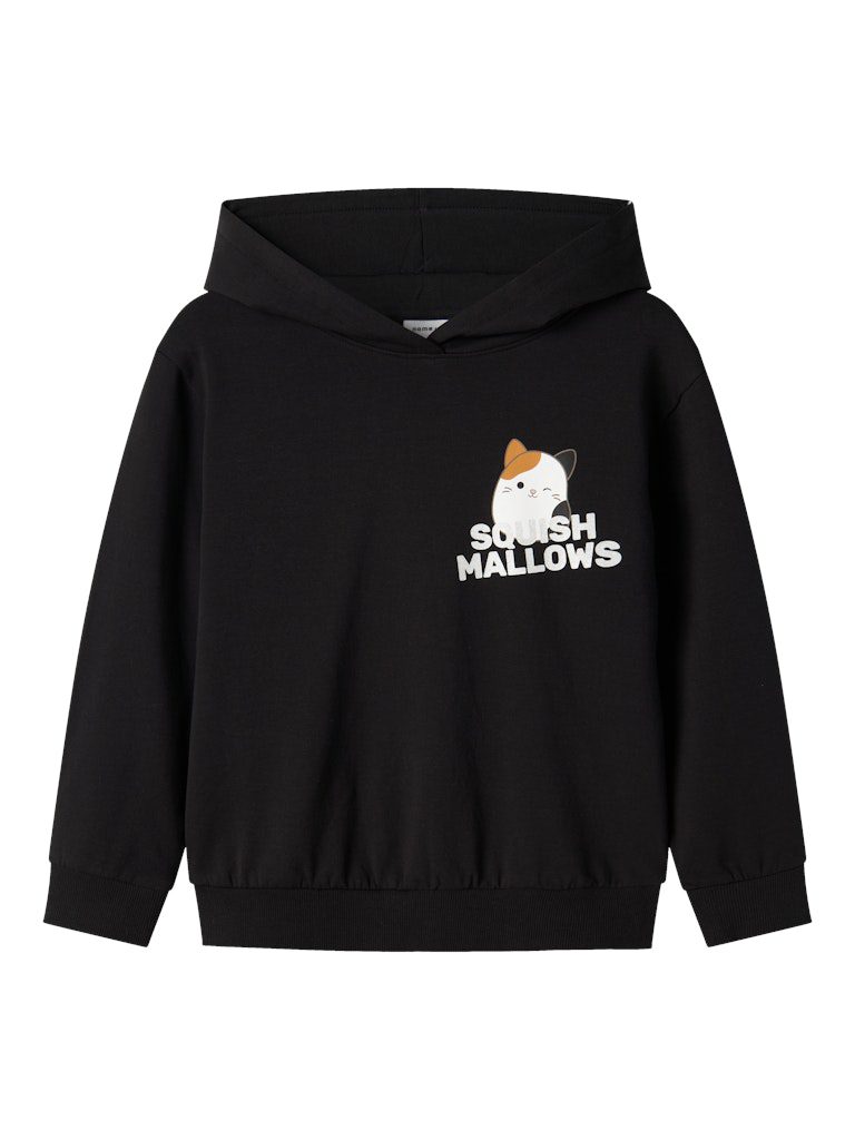NAME IT Felpa Con Cappuccio Bambino – Modello NKMOPOSTE LS Nreg Sweat WH Bru, Colore Bracken, Cotone Morbido