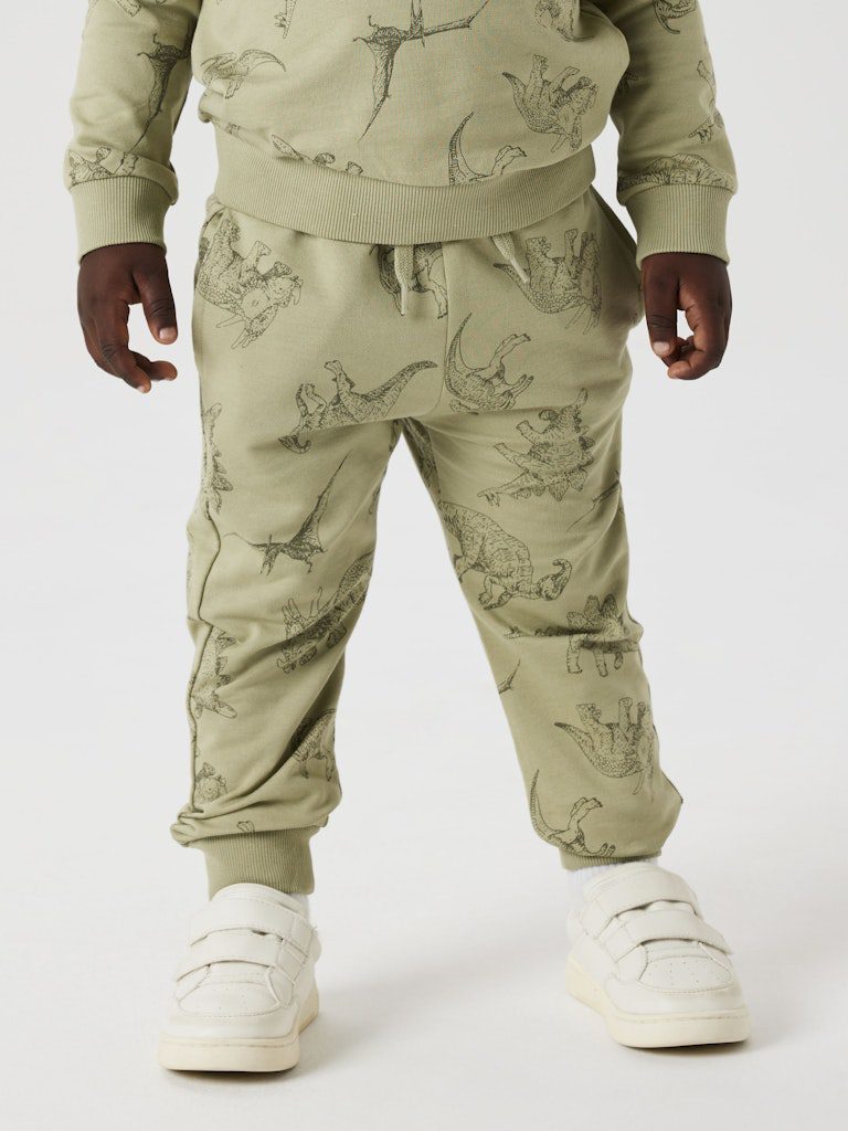 Name It Felpa Bambino LS AOP Swt Unb Noos – Girocollo Morbida Primavera, Colore Tè, Taglia 110